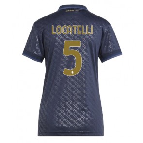 Juventus Manuel Locatelli #5 Tredjetröja Dam 2024-25 Kortärmad